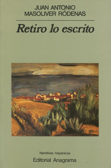 Portada de Retiro lo escrito